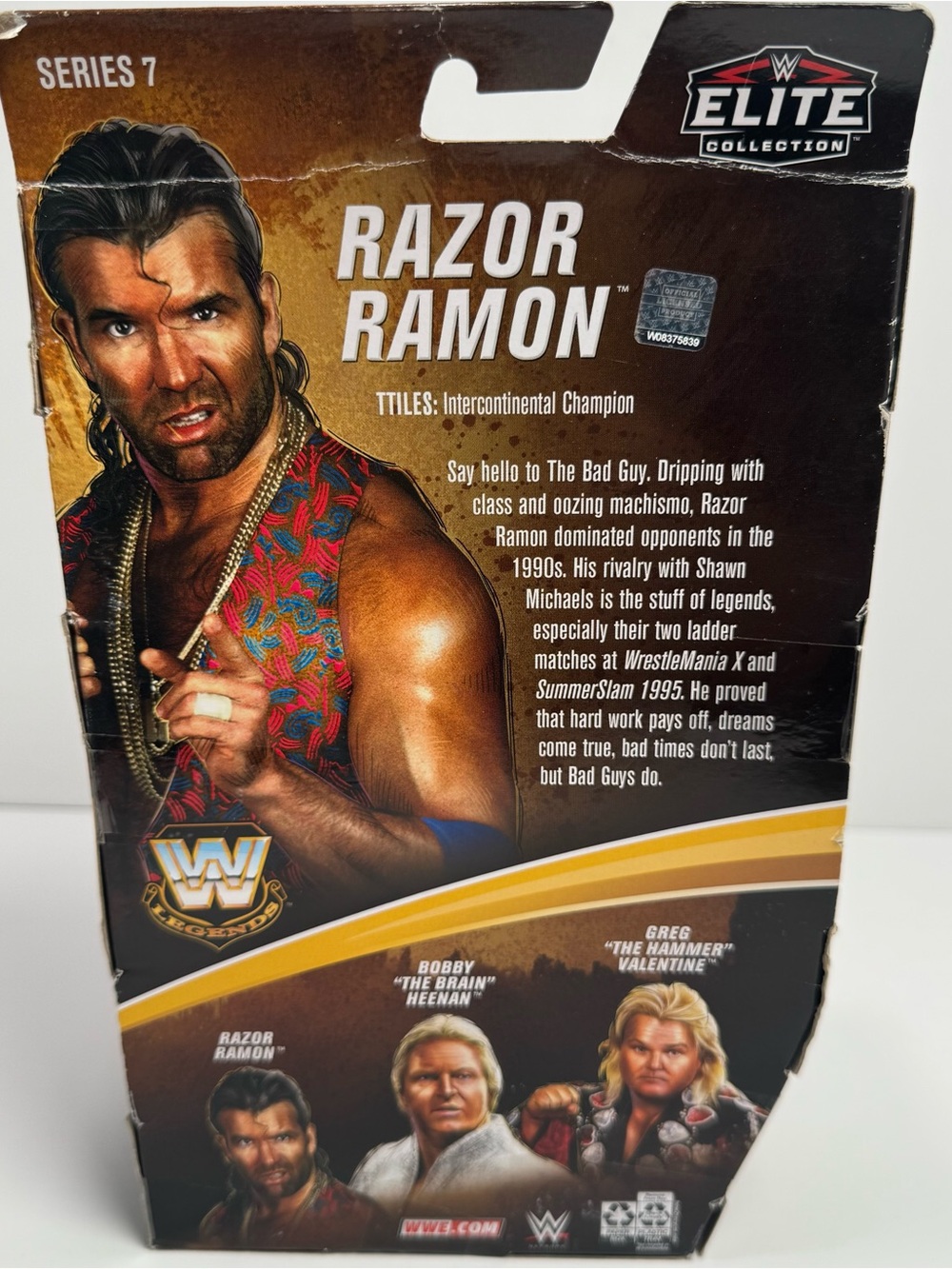 WWE Elite Collection Razor Ramon Series 7 Legends Figure Mattel - Picture 4 of 6